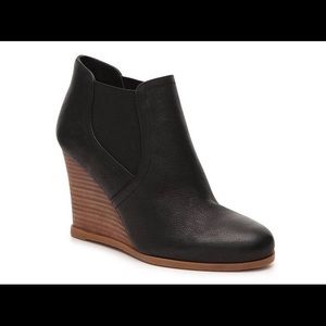 Audrey Brooke Wedge Bootie